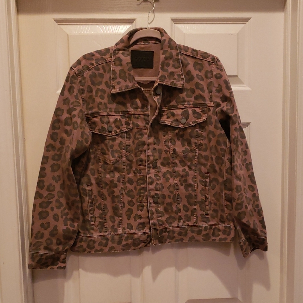 Blank NYC Leopard Print Jacket